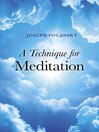 A Technique for Meditation (eBook)